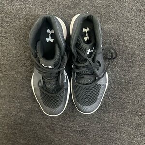 Under Armour Black Sneakers Sleek Mesh Design